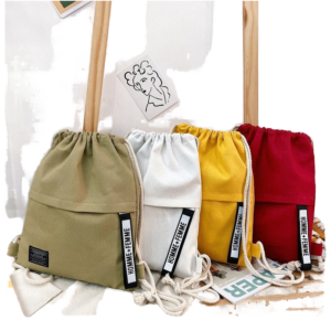 Drawstring Backpack Bag Travel Beach Sack Bag