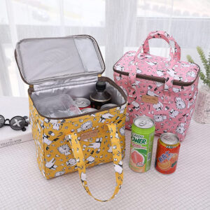 Non-Woven Cooler Tote With Ripstop Lunch Bag